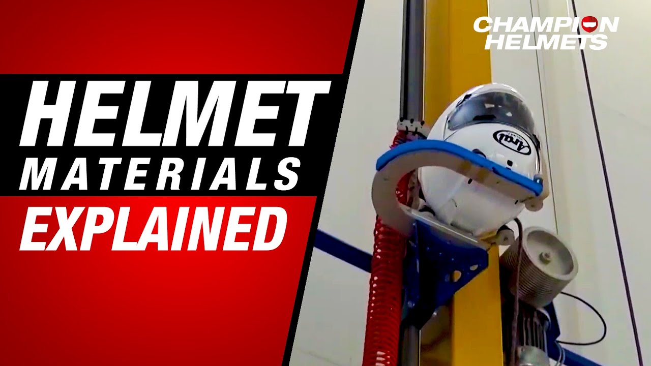 Motorcycle Helmet Materials Explained - Championhelmets.com