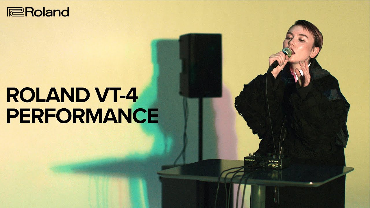 Roland VT-4 Voice Transformer Performance