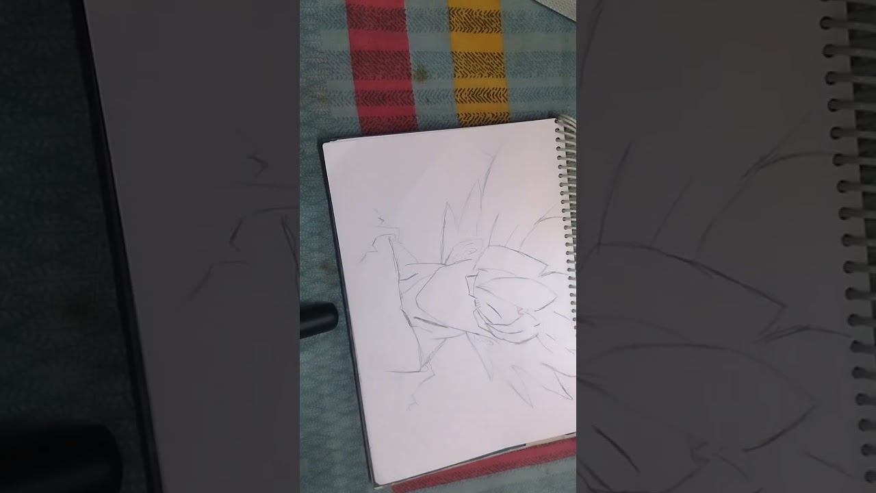Goku drawing step by step 👍🌞