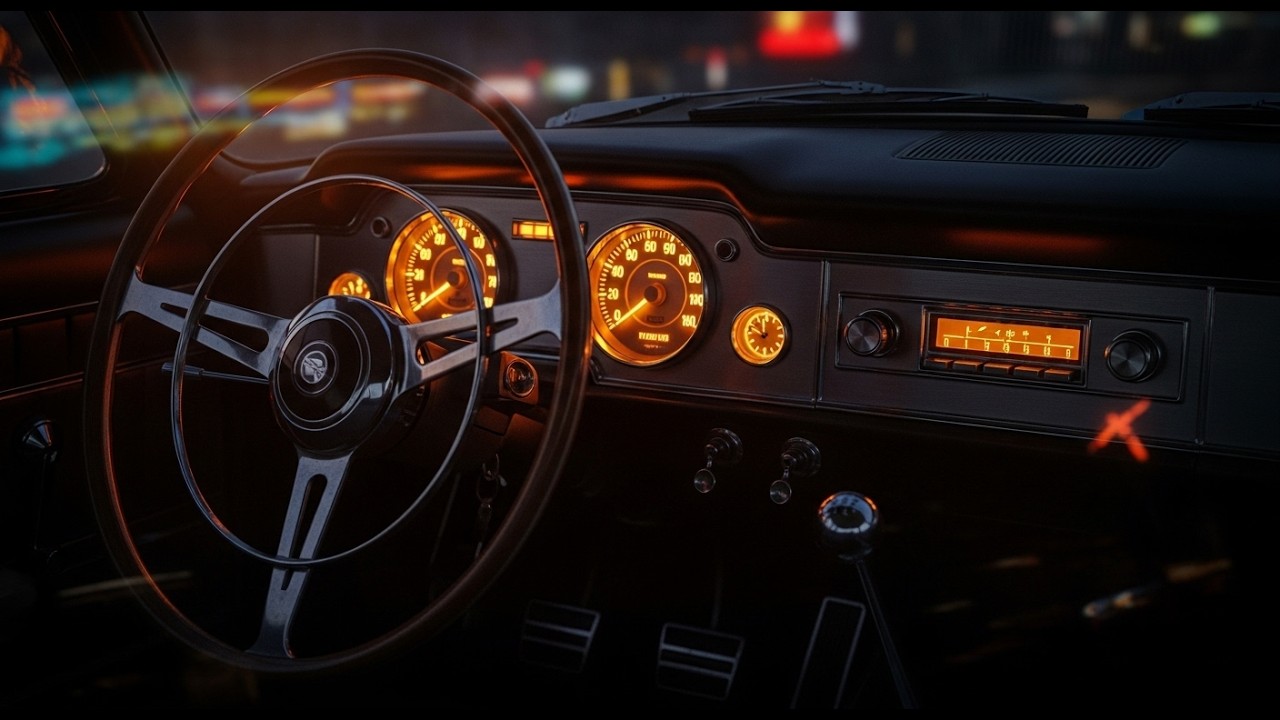 도시의 밤을 가르는 리듬 | Midnight City Pop Drive (Plastic Love vibe)