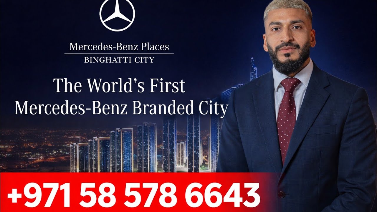 A City by Mercedes-Benz? Inside Dubai’s Boldest Project:  Mercedes-Benz Places | Binghatti City