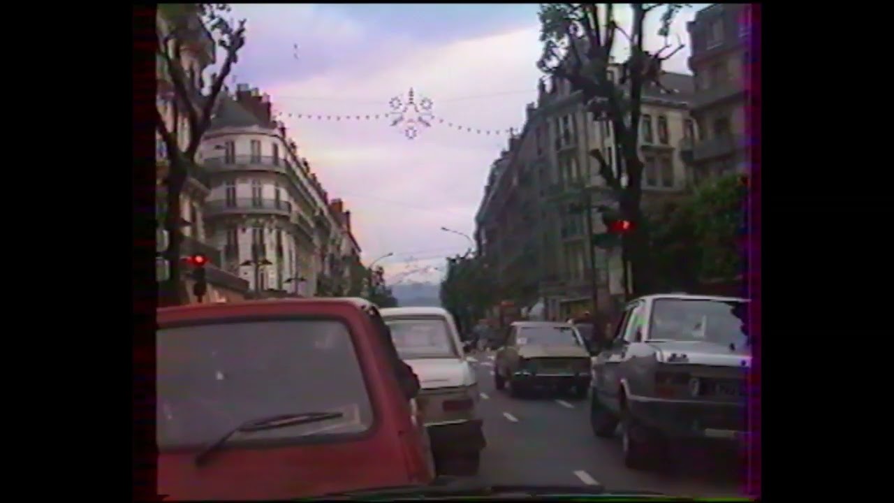 Un petit tour dans les rues de GRENOBLE en 1988