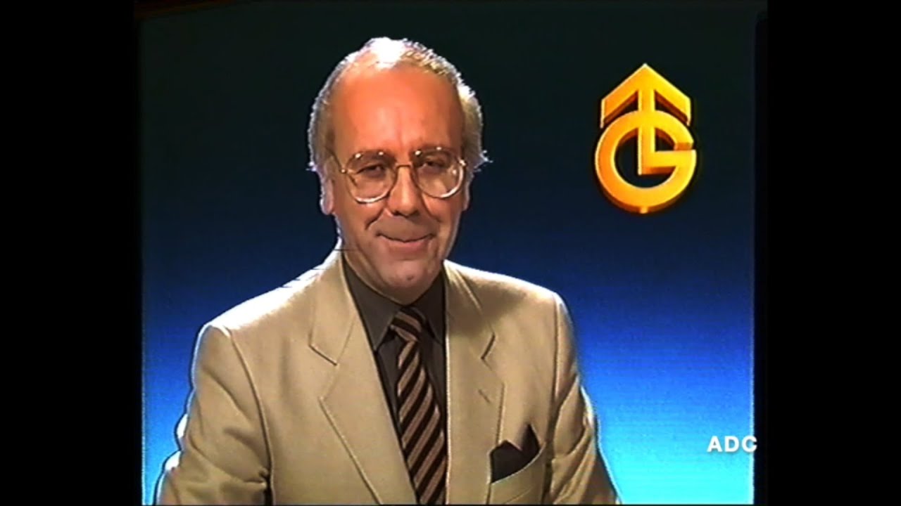Granada trailers, adverts & announcer Charles Foster in-vision link 11th May 1985 1 of 6
