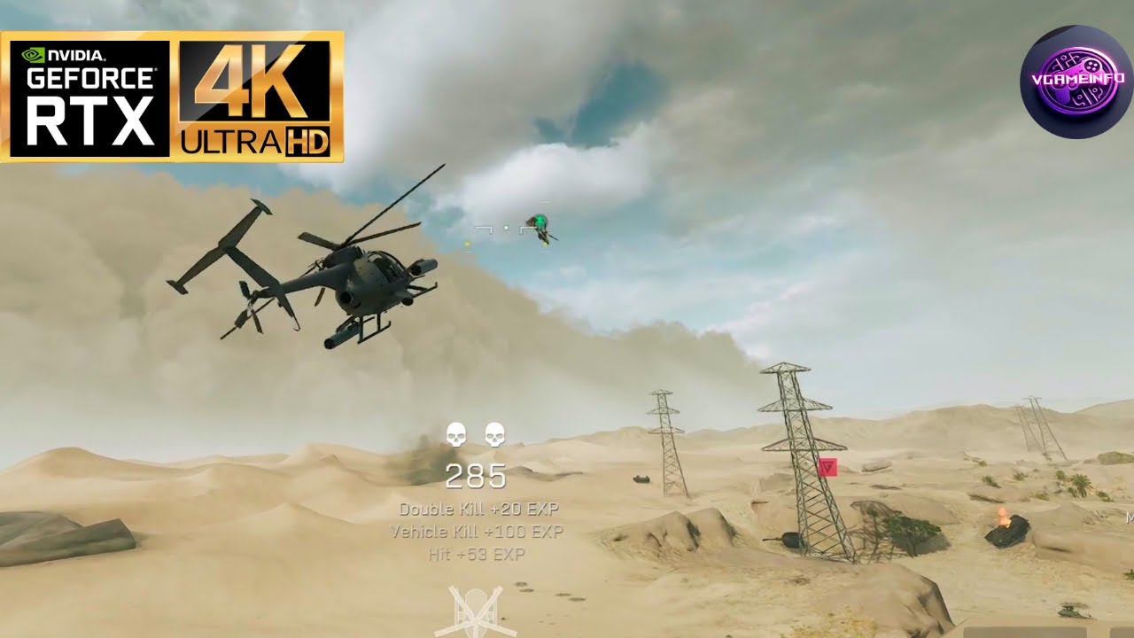 Delta Force NightBird Chaos 💥🚁 MH 33D Recon Helicopter Wreaks Havoc
