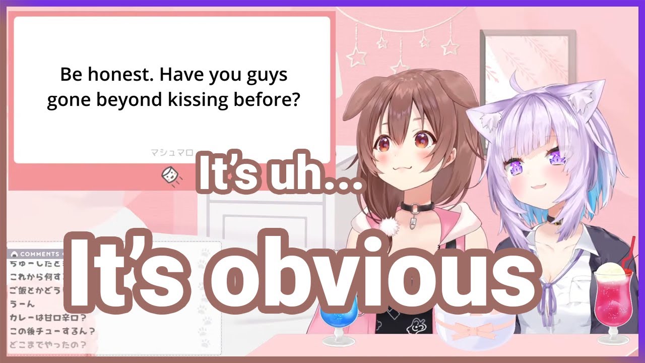 Okayu and Korone all but admit going beyond kissing [OkaKoro]