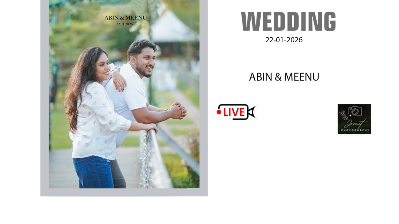 WEDDING | ABIN & MEENU | 22-01-2026