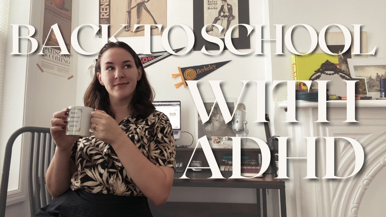 BACK TO SCHOOL WITH ADHD | Prepping for Grad School