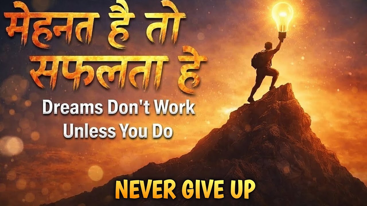 मेहनत है तो सफलता है 🔥 | Best Motivational Song | Success Anthem | #motivationalsong 