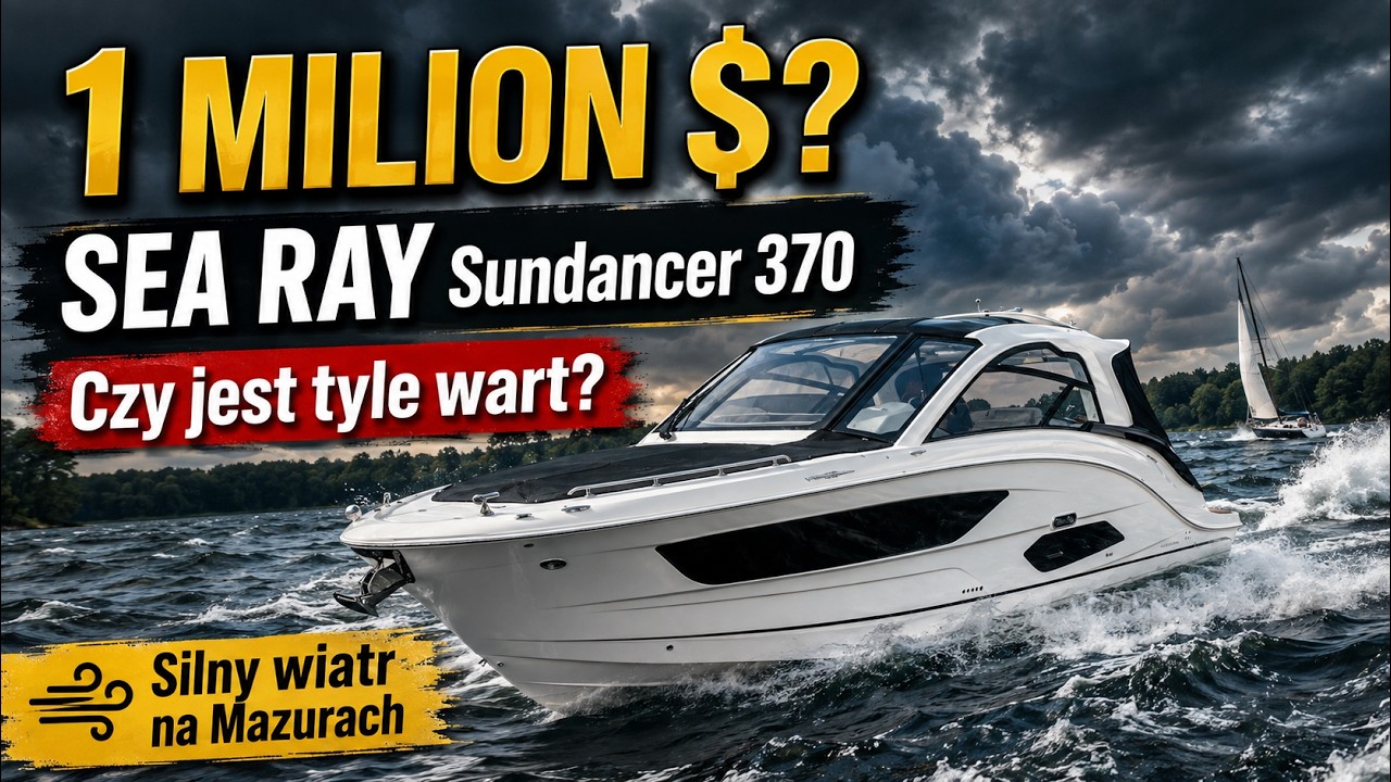 &bdquo;1 MILION DOLAR&Oacute;W ZA TĘ Ł&Oacute;DŹ?! 😳 Sea Ray Sundancer 370 &ndash; czy warto?&rdquo;