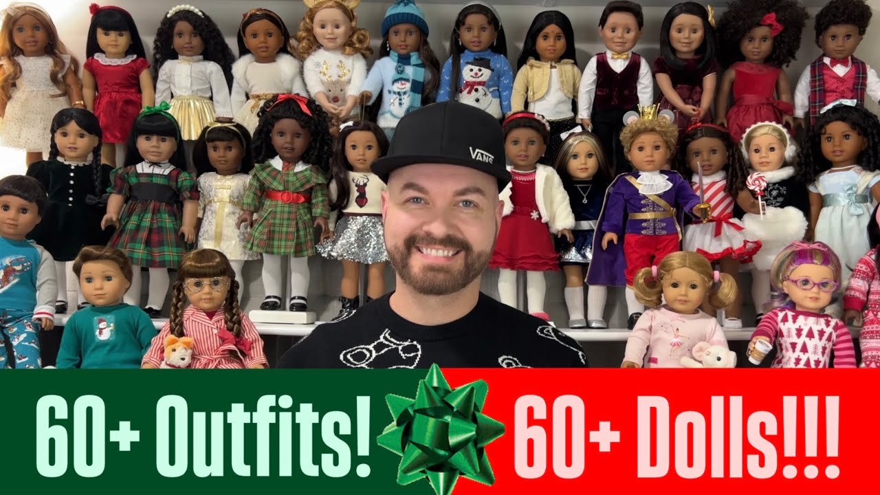 Ranking All 60 of My Holiday Outfits by American Girl and Maplelea 