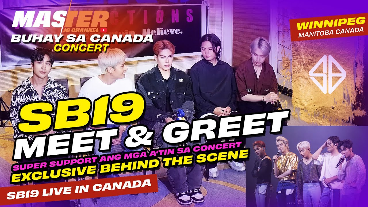 SB19 Meet and Greet | Winnipeg Manitoba Canada