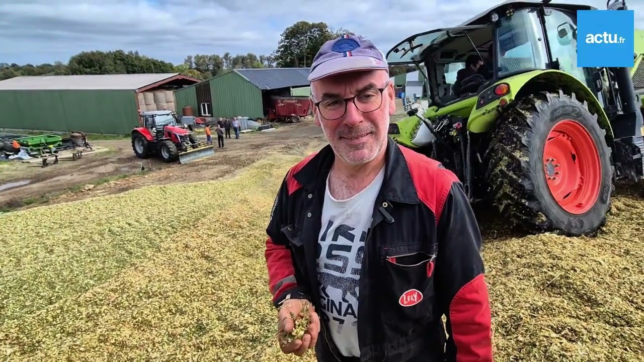 Ensilage Gaec du Petit Village - Plounévez Moëdec (22)