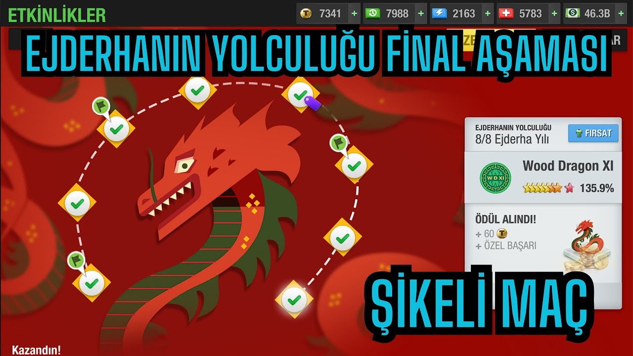 Top Eleven Ejderhanın Yolculuğu Final Karşılaşması Şikeli Maç