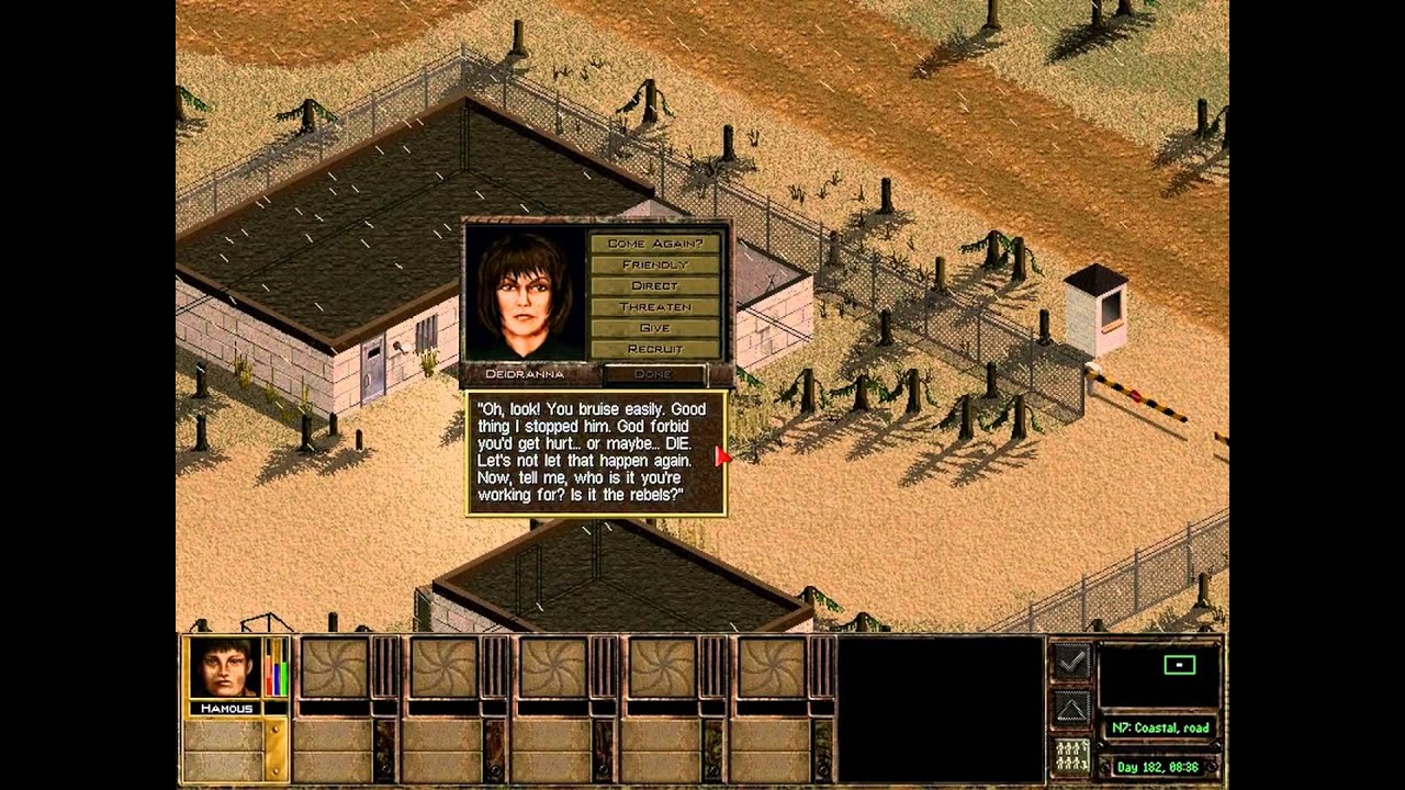 Epic Jagged Alliance 2 dialogue!