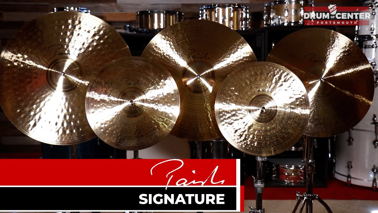 Paiste Signature Series Cymbal Demo