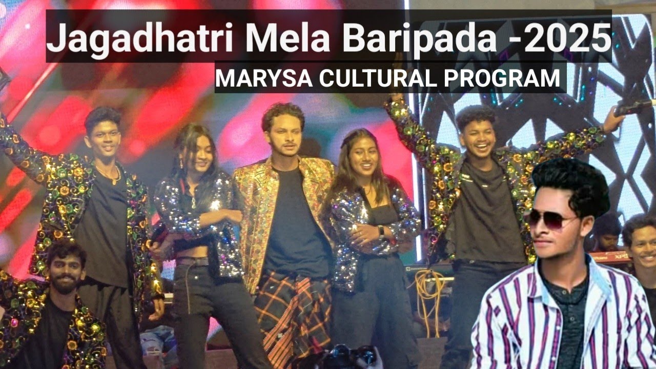 Marysa Cultural Program || Jagadhatri Mela Baripada || Sagun Singal Hansdah