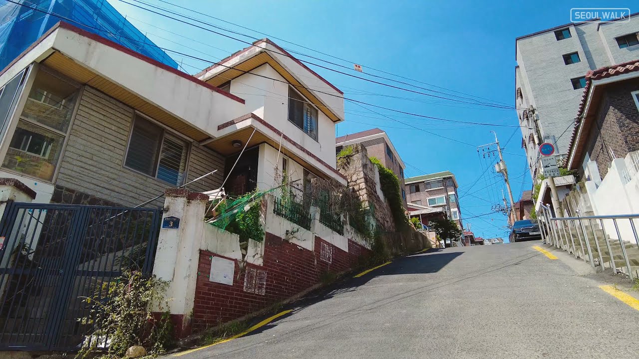 Walk on Gusan residential area 구산동 구산근린공원 여름 산책 【DJI Pocket 2】