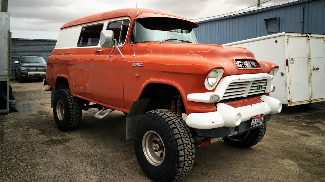 1957 GMC Suburban Walk Around | Overland Build |