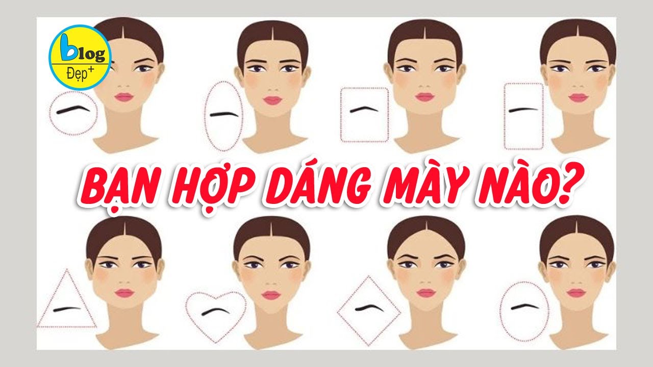 Phun xăm chân mày - kinh nghiệm chọn màu và kiểu dáng chân mày cho mọi khuôn mặt