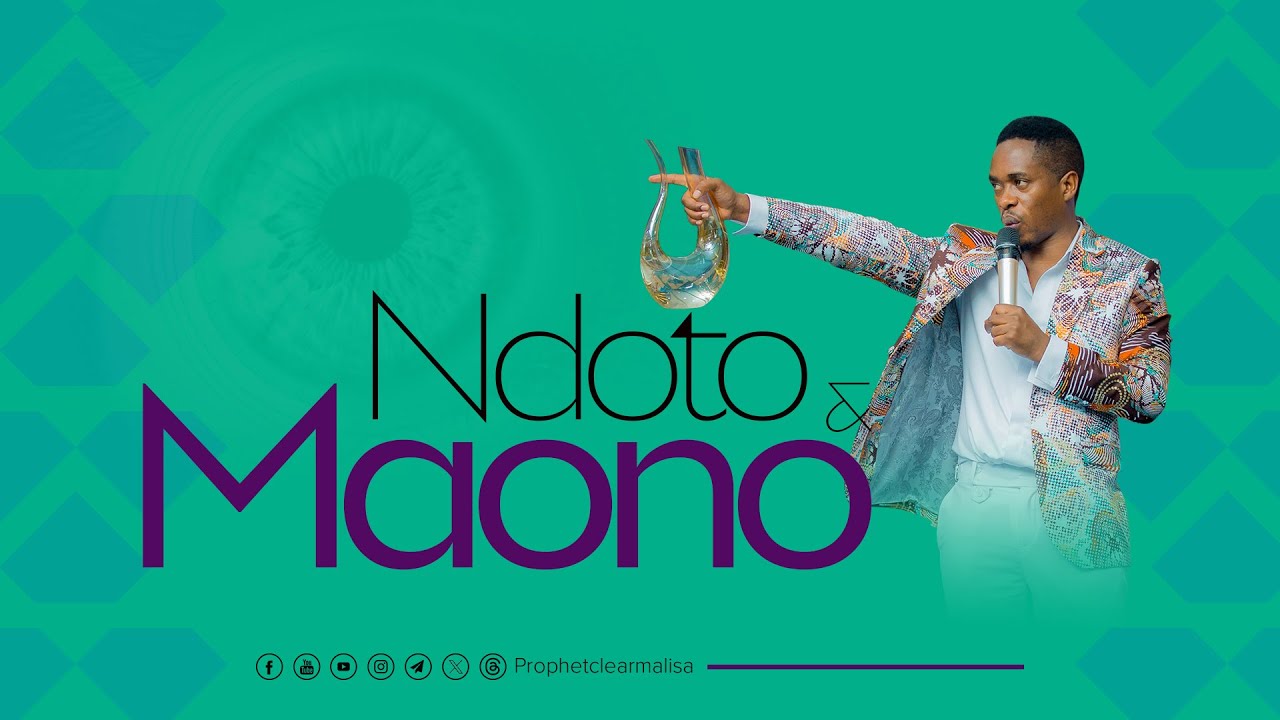 🔴LIVE 25.OCT.2023 || NDOTO NA MAONO  - Prophet Clear Malisa