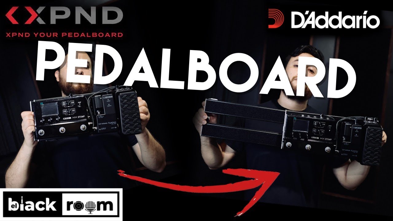 PEDALBOARD XPND de D'Addario | Expande Tu Mini Pedalboard!