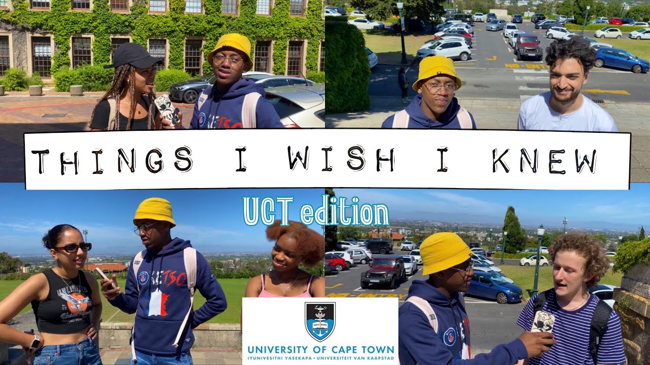 What I Wish I Knew Before Coming To UCT | first year advice + campus interview  || I AM KOKETSO