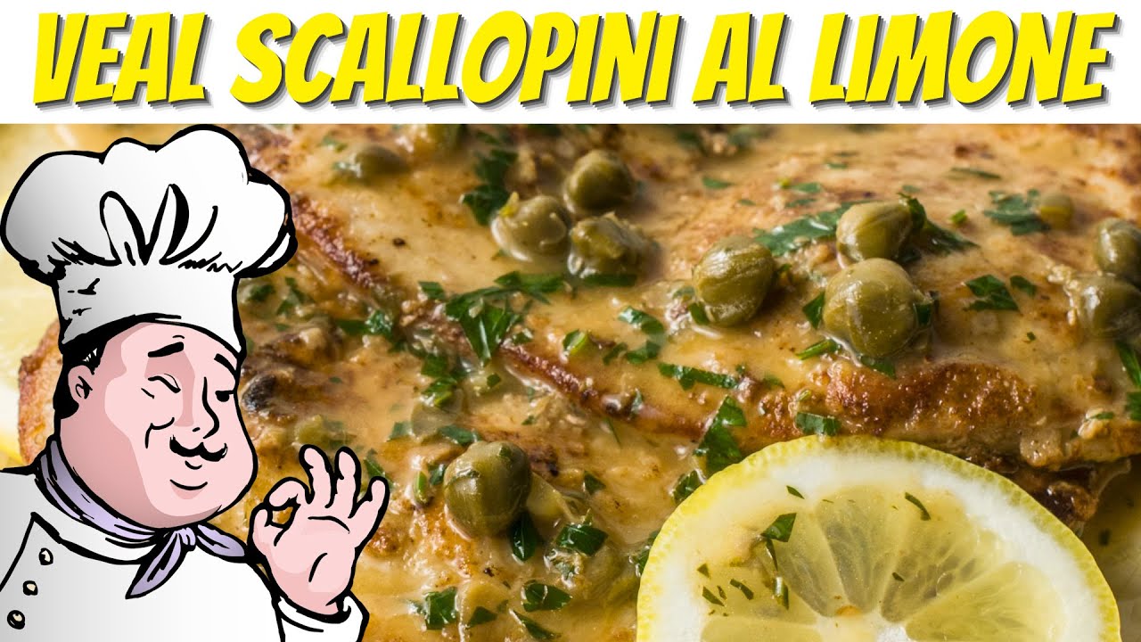 Lemon Scaloppini - Chef Luciano recipes