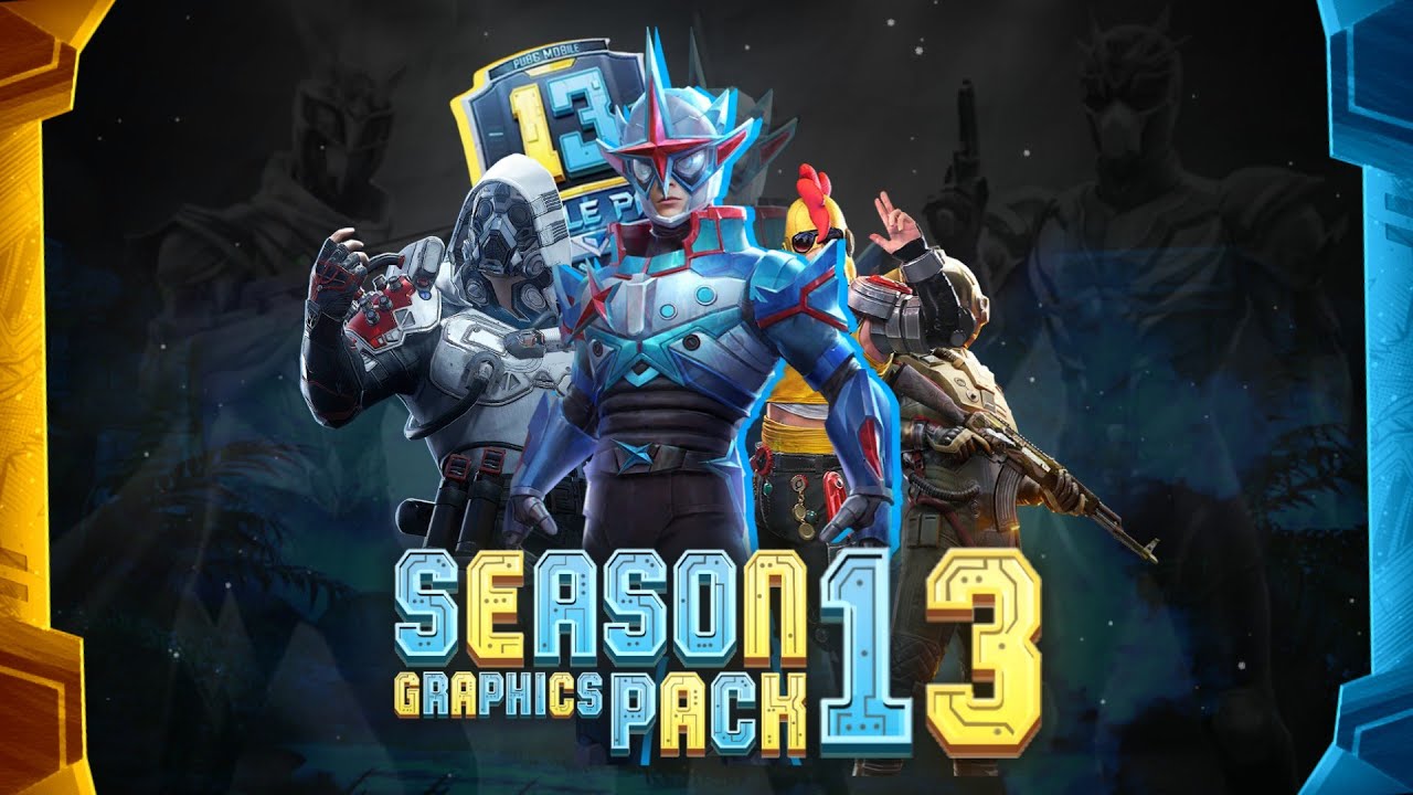 PUBG Season 13 graphics pack for Android / Pc | s13 gfx pack | Pscc