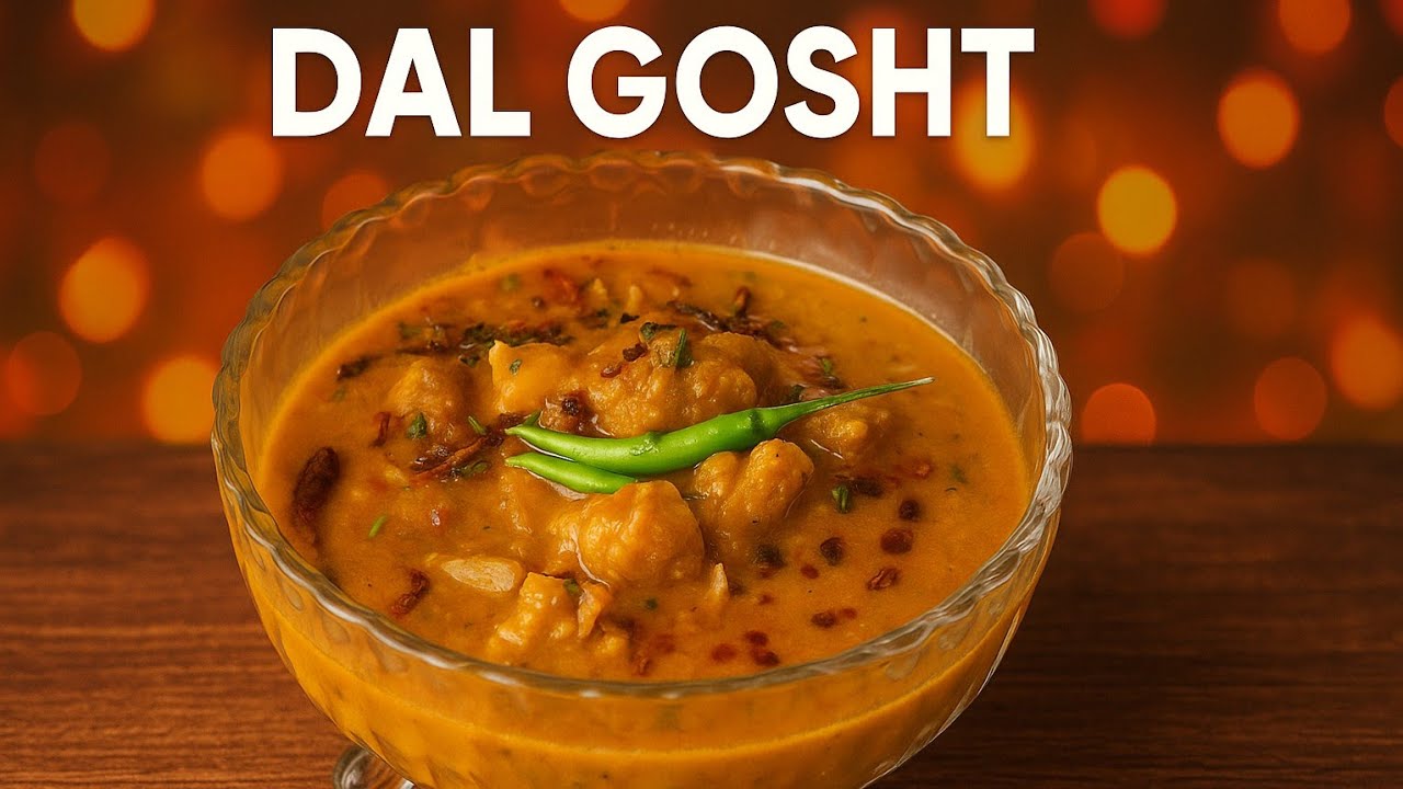 Muslim style  Daal Gosht recipe at home |Dalcha recipe
