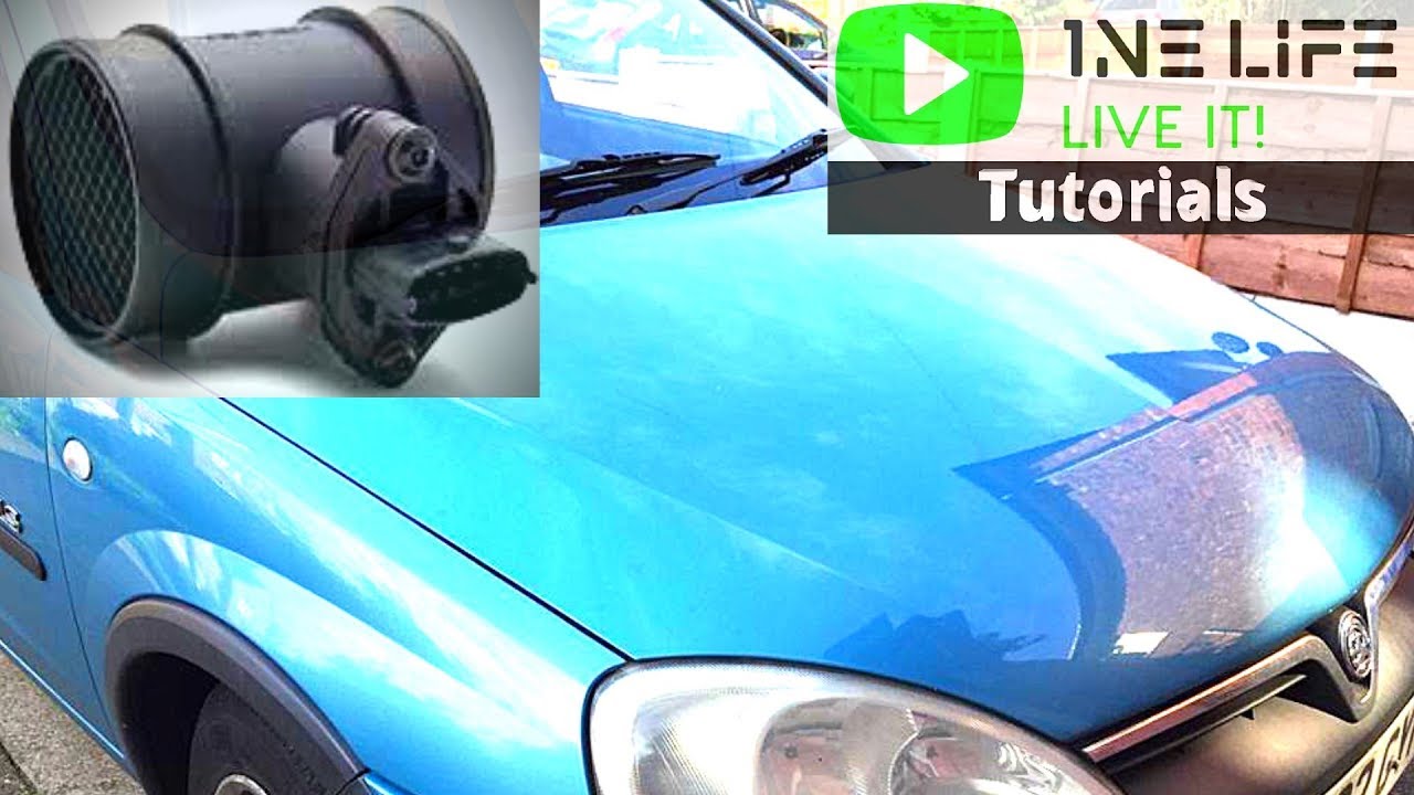 Vauxhall Opel Corsa C - Mass Air Flow Sensor Replace How To * SPECIAL TOOL NOT NEEDED *