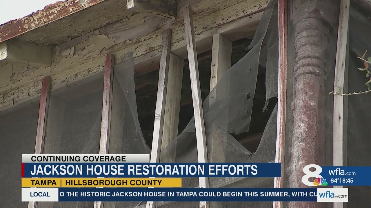 Fresh timeline set for restoration efforts at historic Jackson House