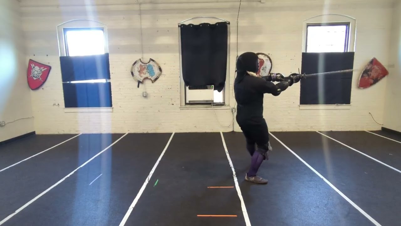 Jef vs Denton Longsword Sparring 3/1/26