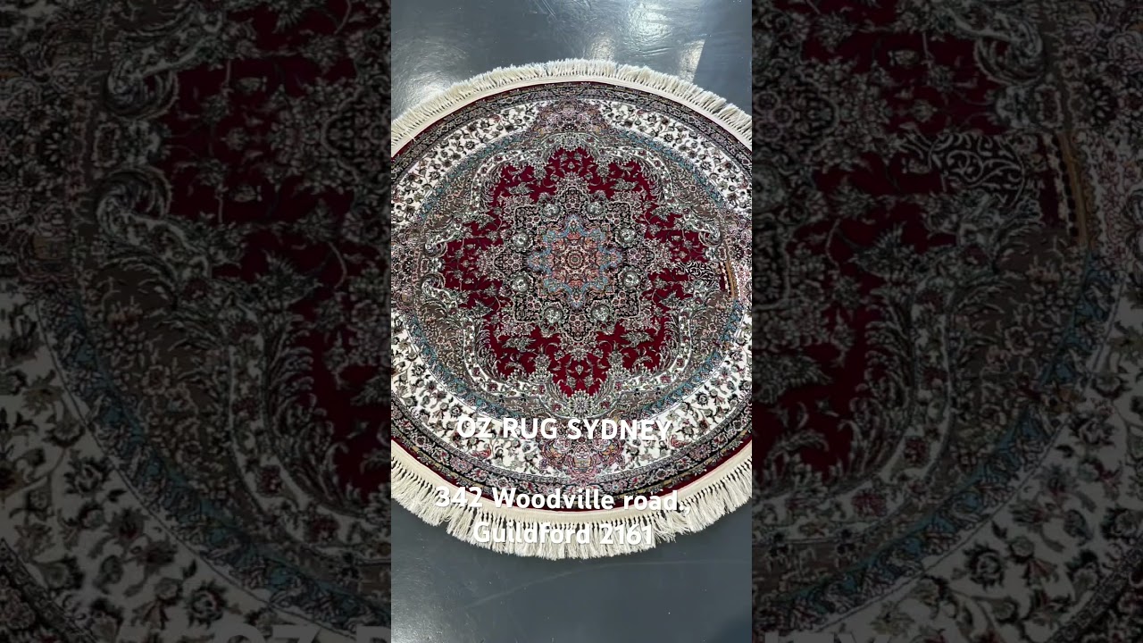 Persian Rug, Round sizes 1.5x1.5m & 2x2m, Top quality, Many beautiful patterns and colors available
