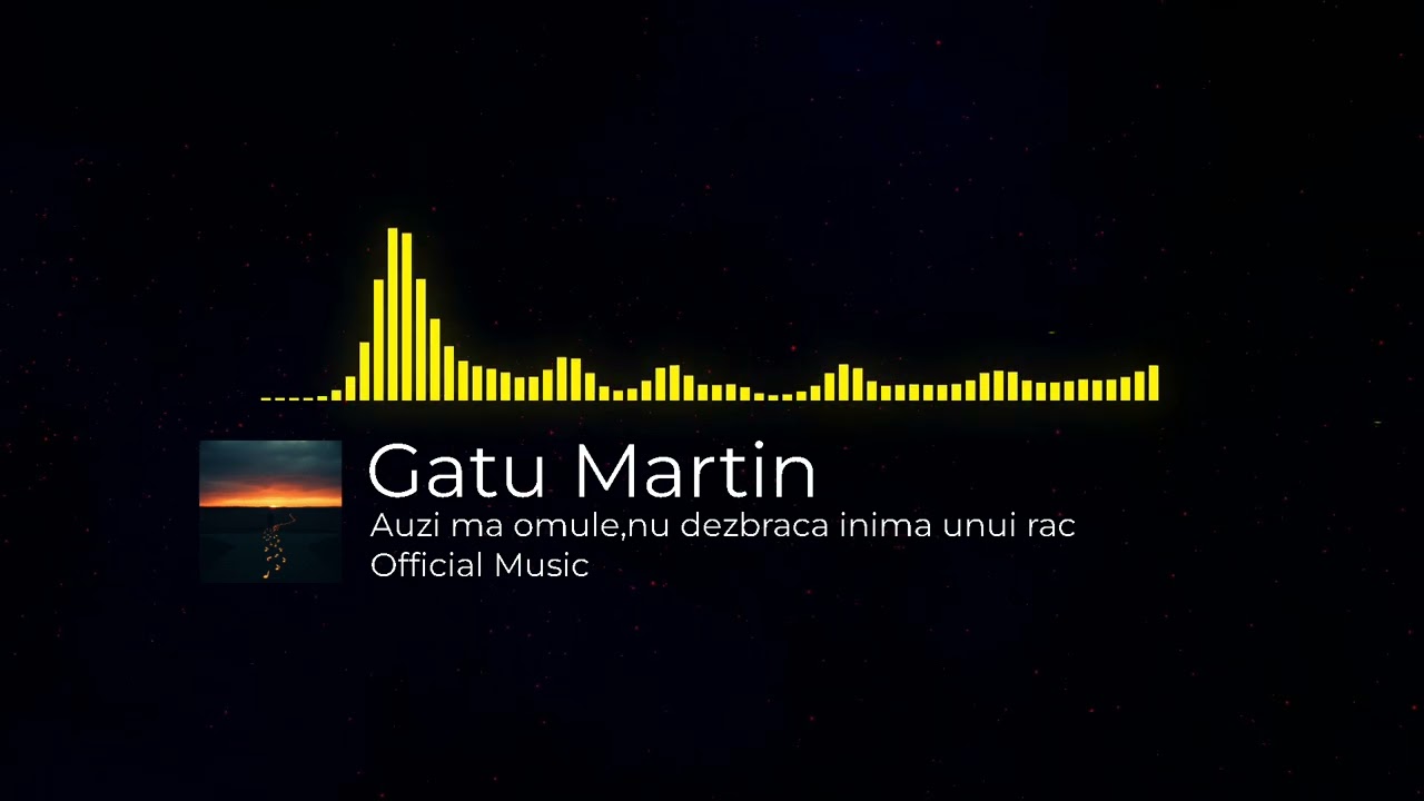 Nu dezbraca inima unui rac (#officialmusic by @GATU Martin )