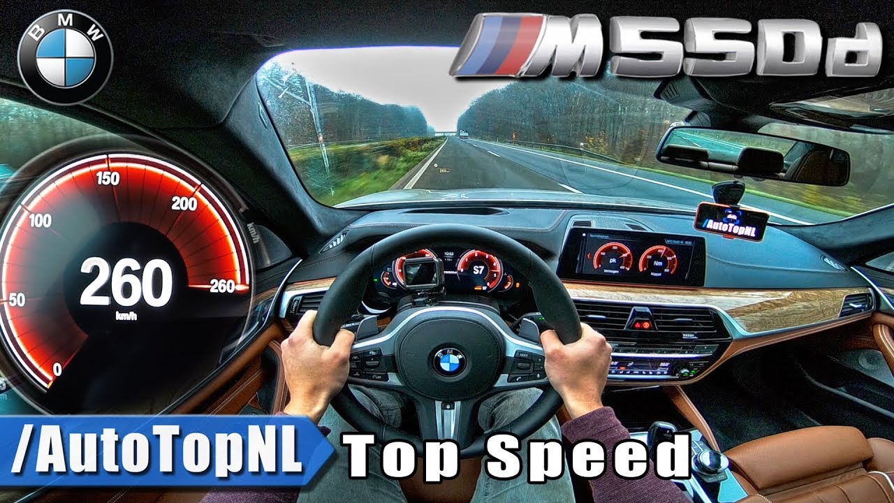 BMW M550d xDrive G30 AUTOBAHN POV | ACCELERATION & TOP SPEED | by AutoTopNL