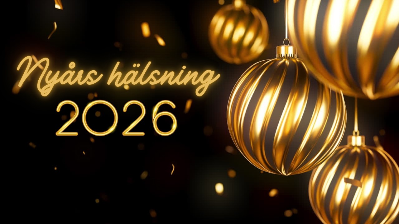 nyårs hälsning