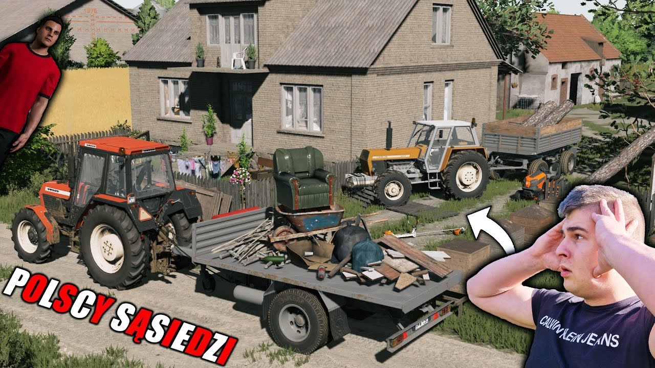 OGARNIAMY GOSPODARSTWO😍 KŁÓTNIA OJCA Z SYNEM😂 DAWID WJECHAŁ W MOJĄ BRAMĘ ...😱┃POLSCY SĄSIEDZI S2┃5