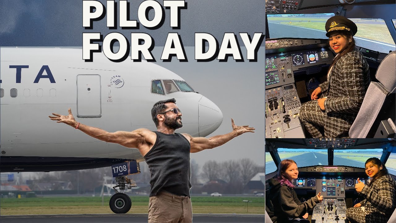 Pilot For a Day 👩‍✈️ |My First Pilot Experience-Moscow to Mumbai|Tamil Girl Pilot| Shami’s Explore 🌍