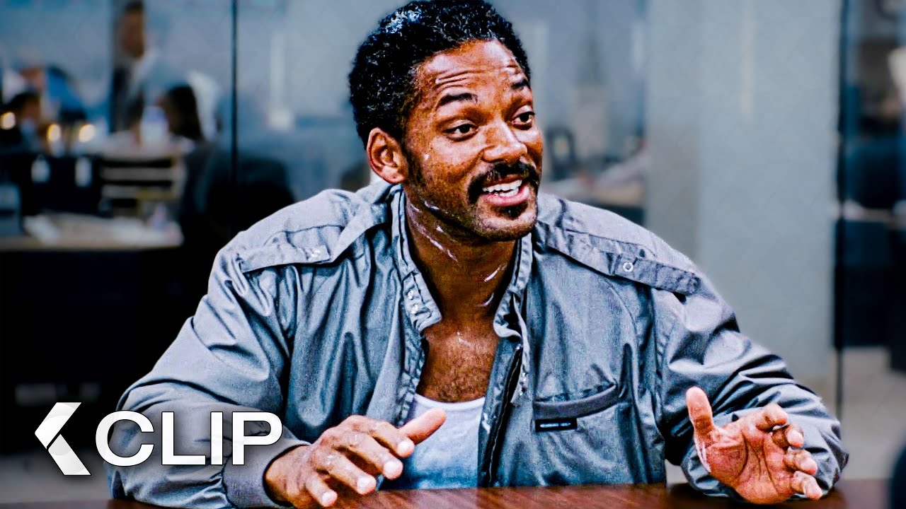 Entrevista de Trabajo tras una Noche en la Cárcel - EN BUSCA DE LA FELICIDAD Clip (2007) Will Smith