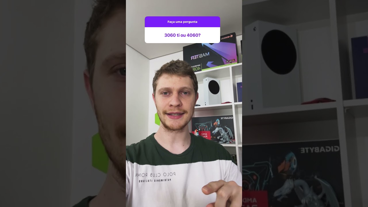RTX 3060Ti ou RTX 4060? A Verdade! #shorts