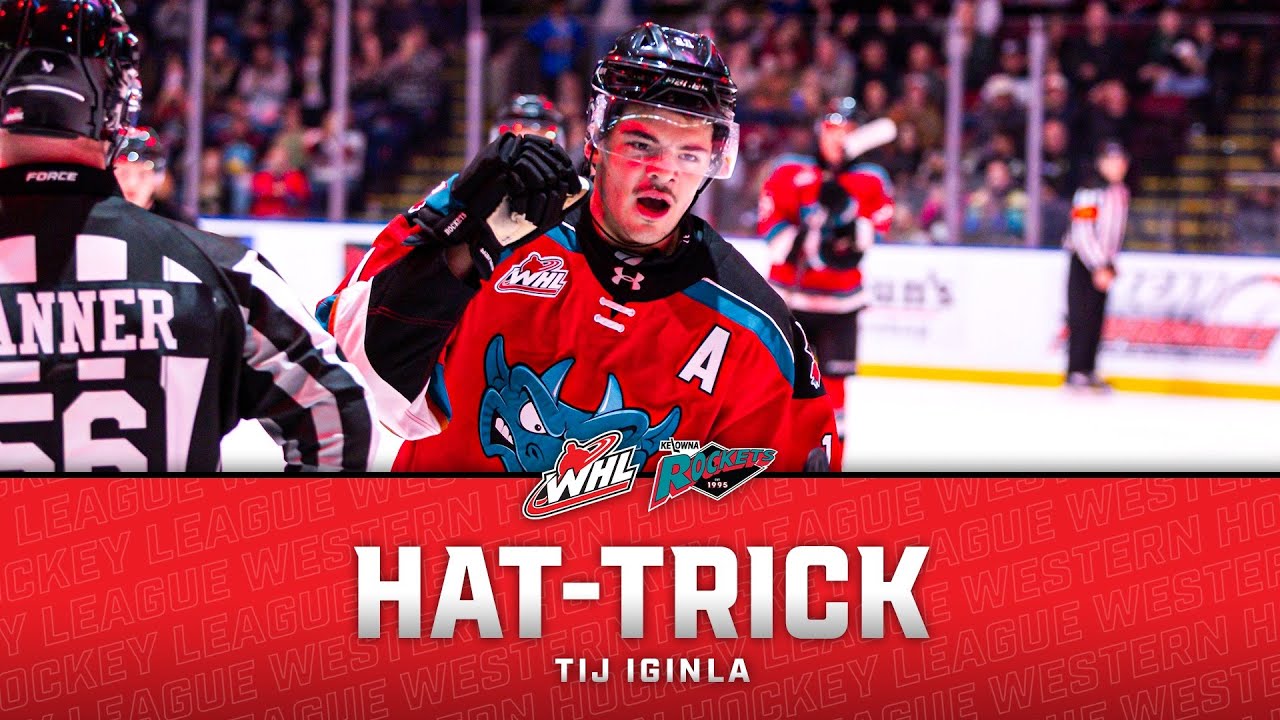WHL Hat-Tricks &ndash; Tij Iginla