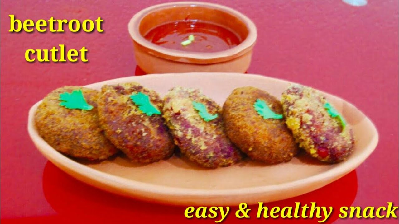 Beetroot cutlet /easy & healthy snacks / Recipes in malayalam.