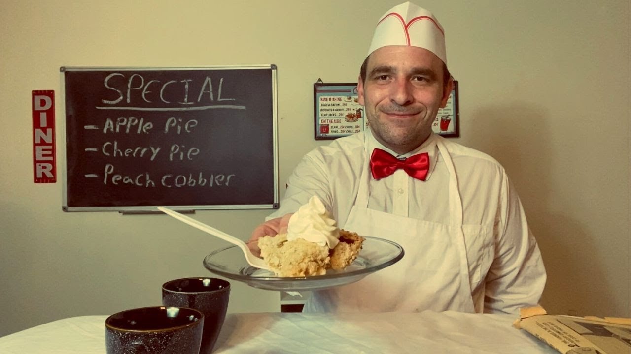 Coffee & Pie At The Vintage Diner (ASMR Role Play)
