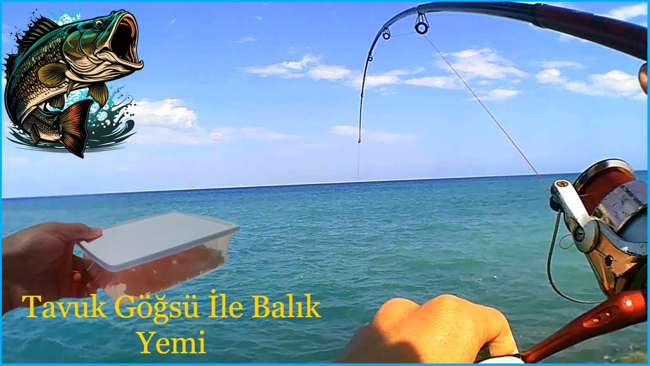 Tavuk Göğsü İle Balık Yemi Yapımı - Silifke Balık Avı