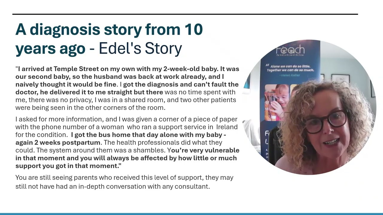 Advice to Eye Clinicians on how to support parents of Blind/Vision Impaired Children