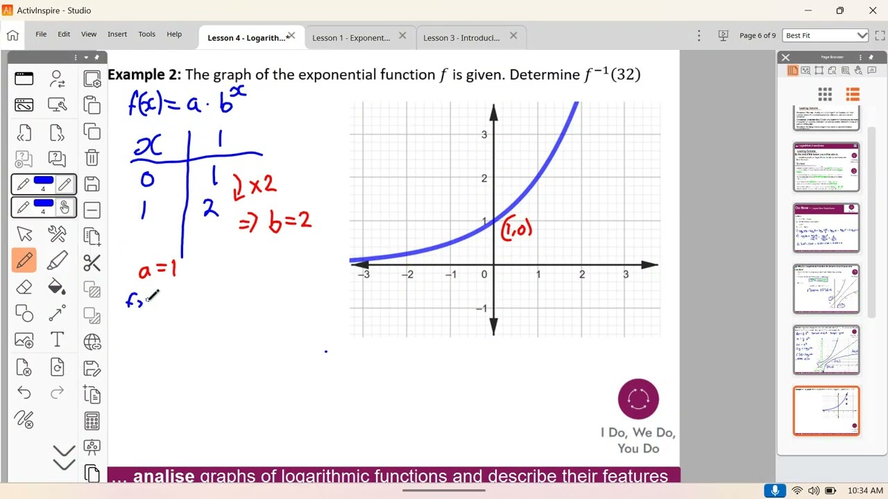 IM3 U6L4 - Logarithmic Functions