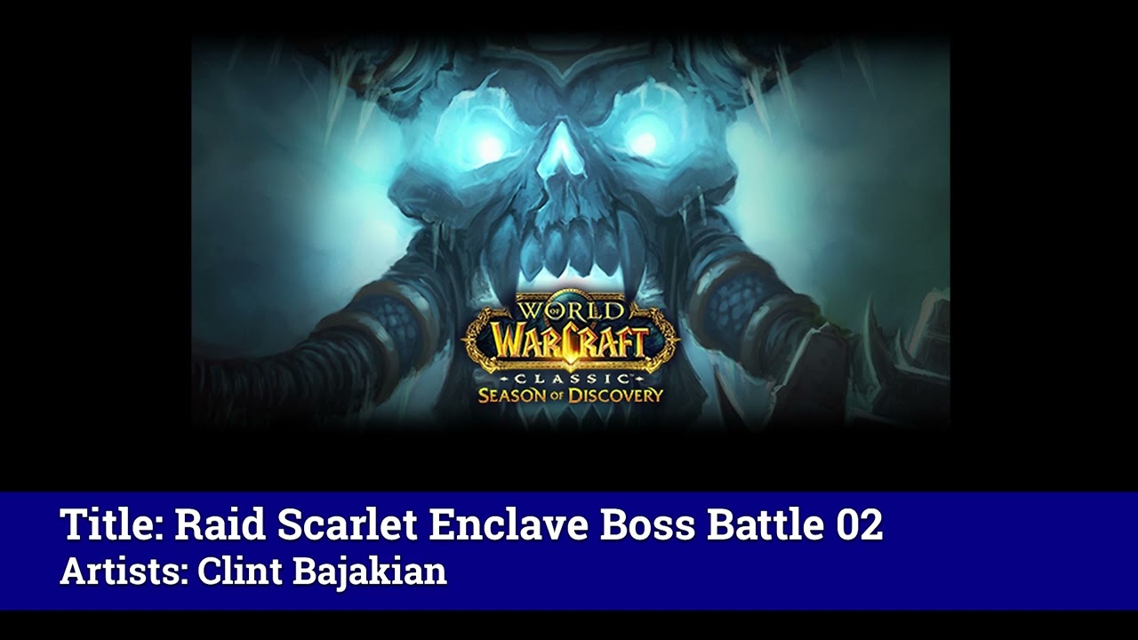 Raid Scarlet Enclave Boss Battle - Season of Discovery 8 Music
