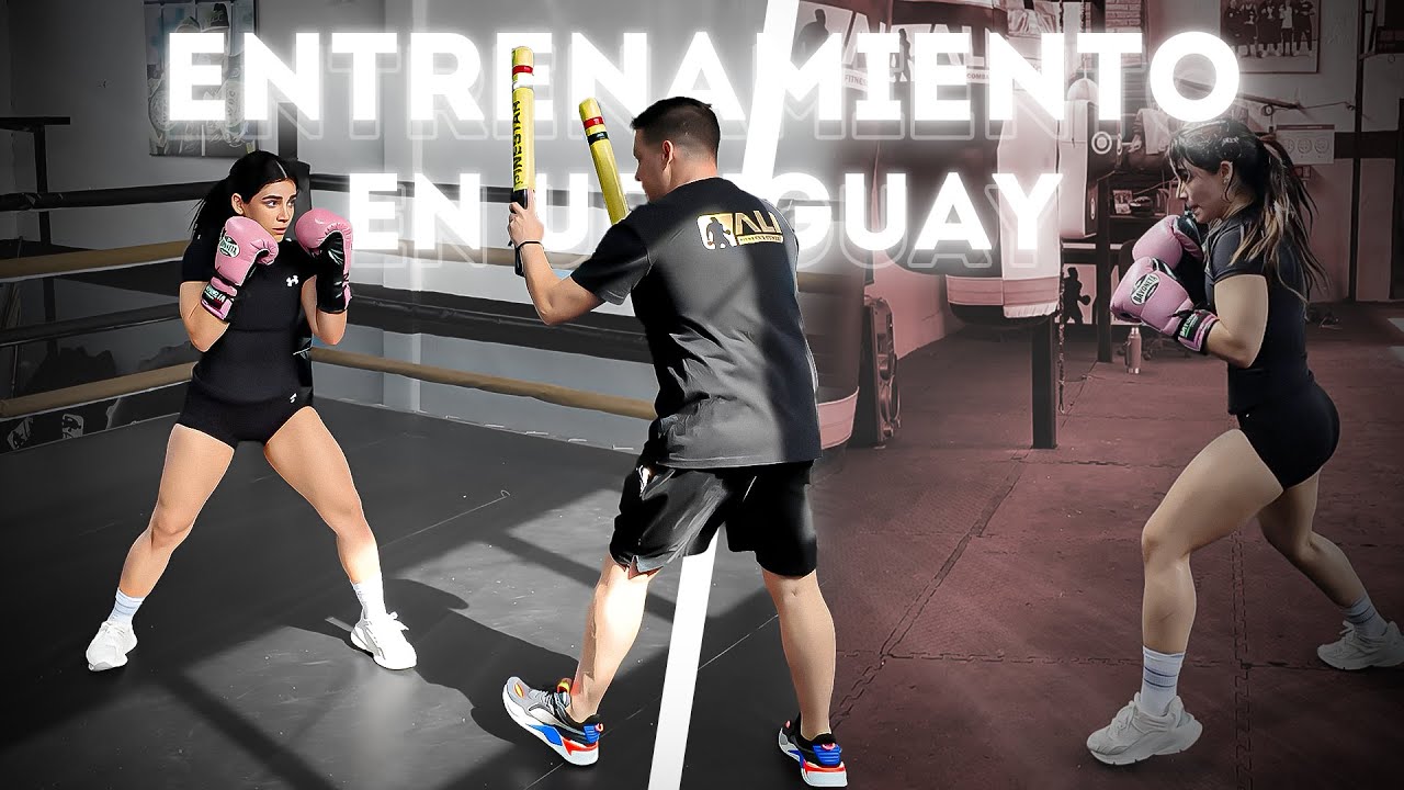 ALANA ENTRENANDO BOXEO EN URUGUAY 🇺🇾