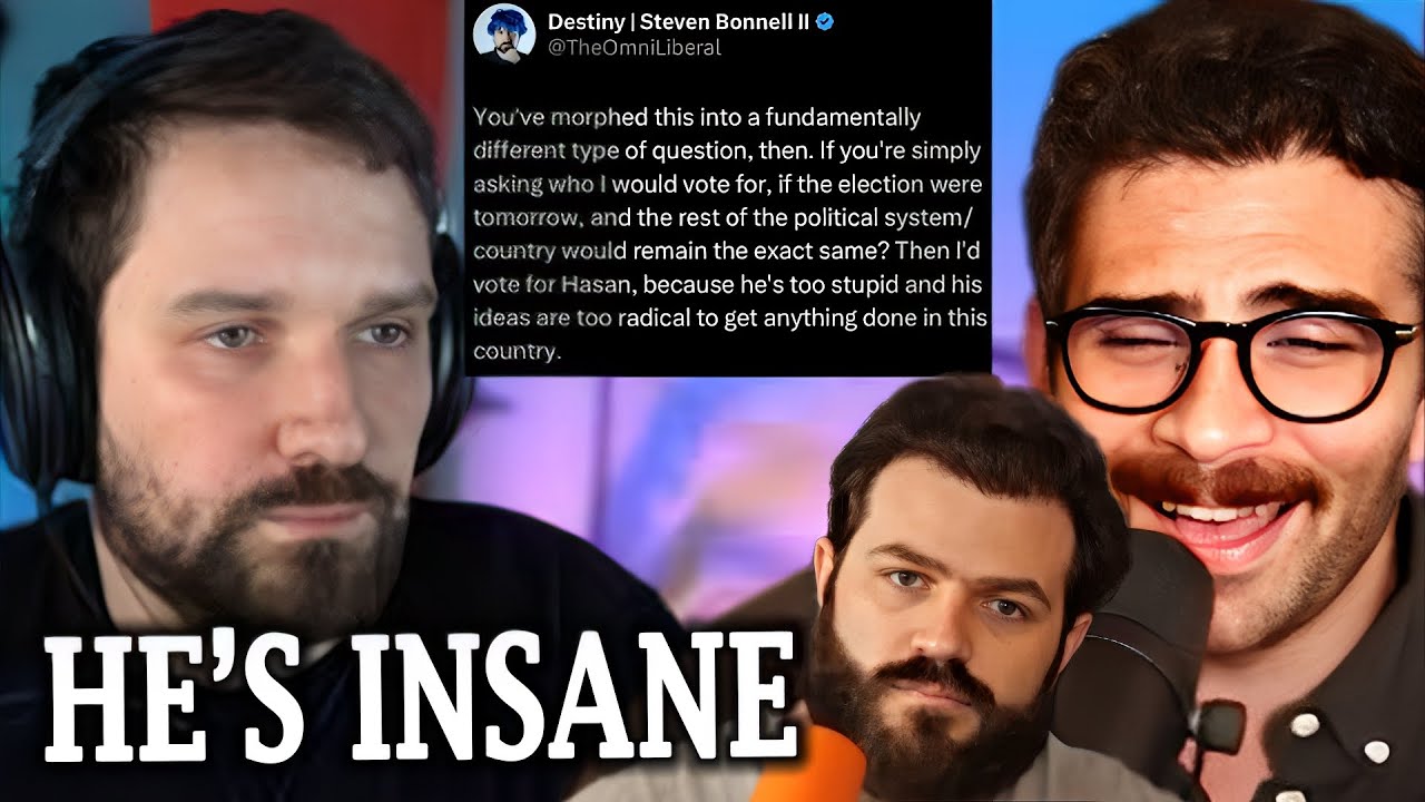 Destiny Is Losing It Over Hasan | HasanAbi & Noah React