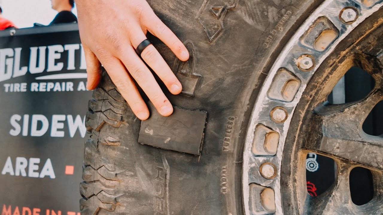 GlueTread Sidewall Tire Repair &ndash; Fix Slices, Punctures, and More!